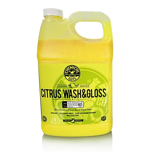 Chemical Guys CWS_301_16 Citrus Wash and Gloss Citrus Based Hyper-Concentrated Wash+Gloss - 16 oz.